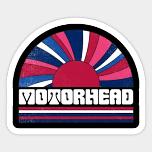 Proud To Be Motorhead Personalized Name Limited Edition Sticker